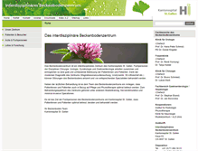 Tablet Screenshot of beckenbodenzentrum.kssg.ch
