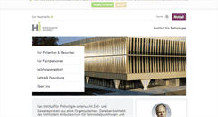 Desktop Screenshot of pathologie.kssg.ch