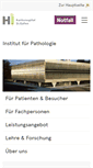 Mobile Screenshot of pathologie.kssg.ch